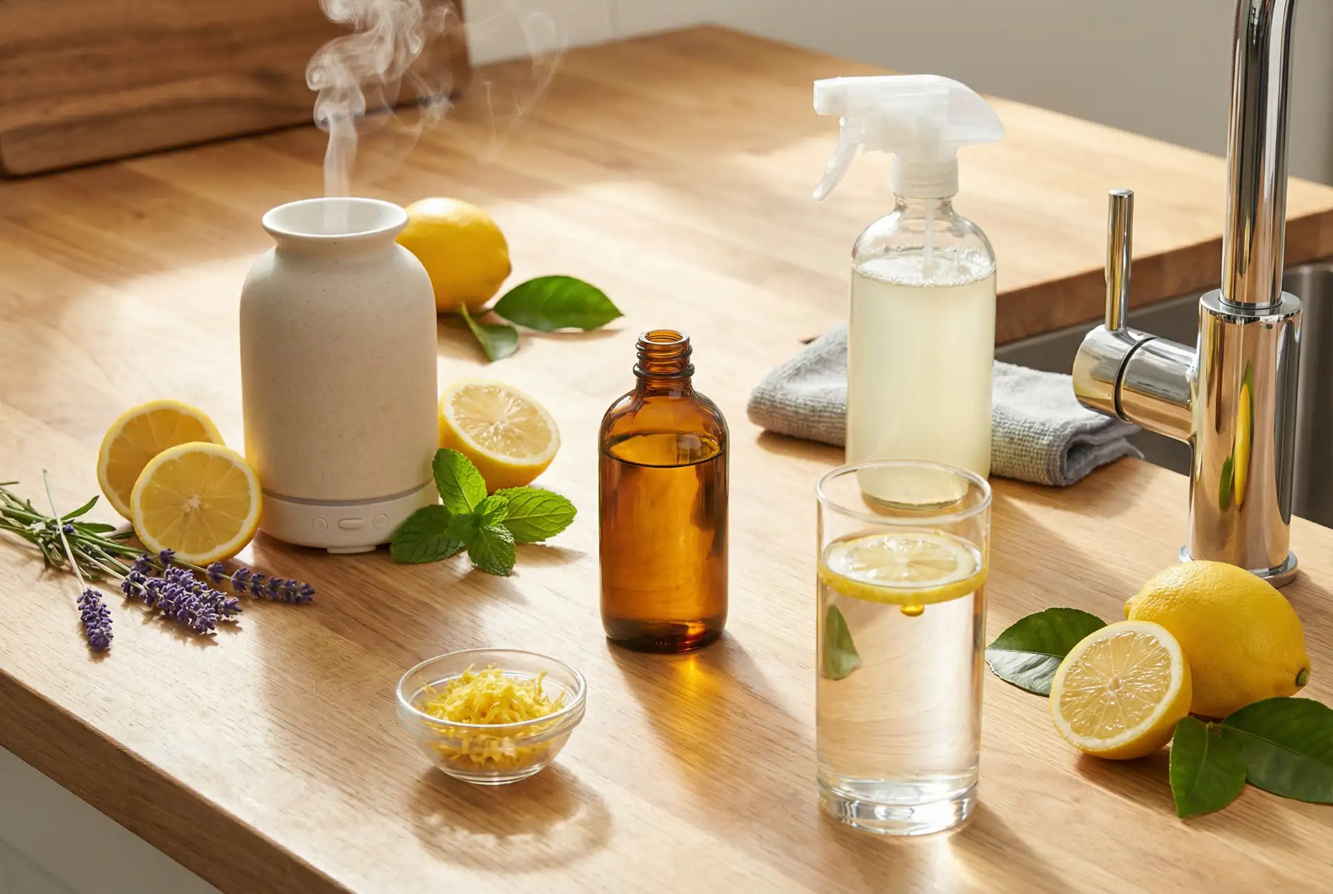 Lemon oil, the essence of freshness in everyday life