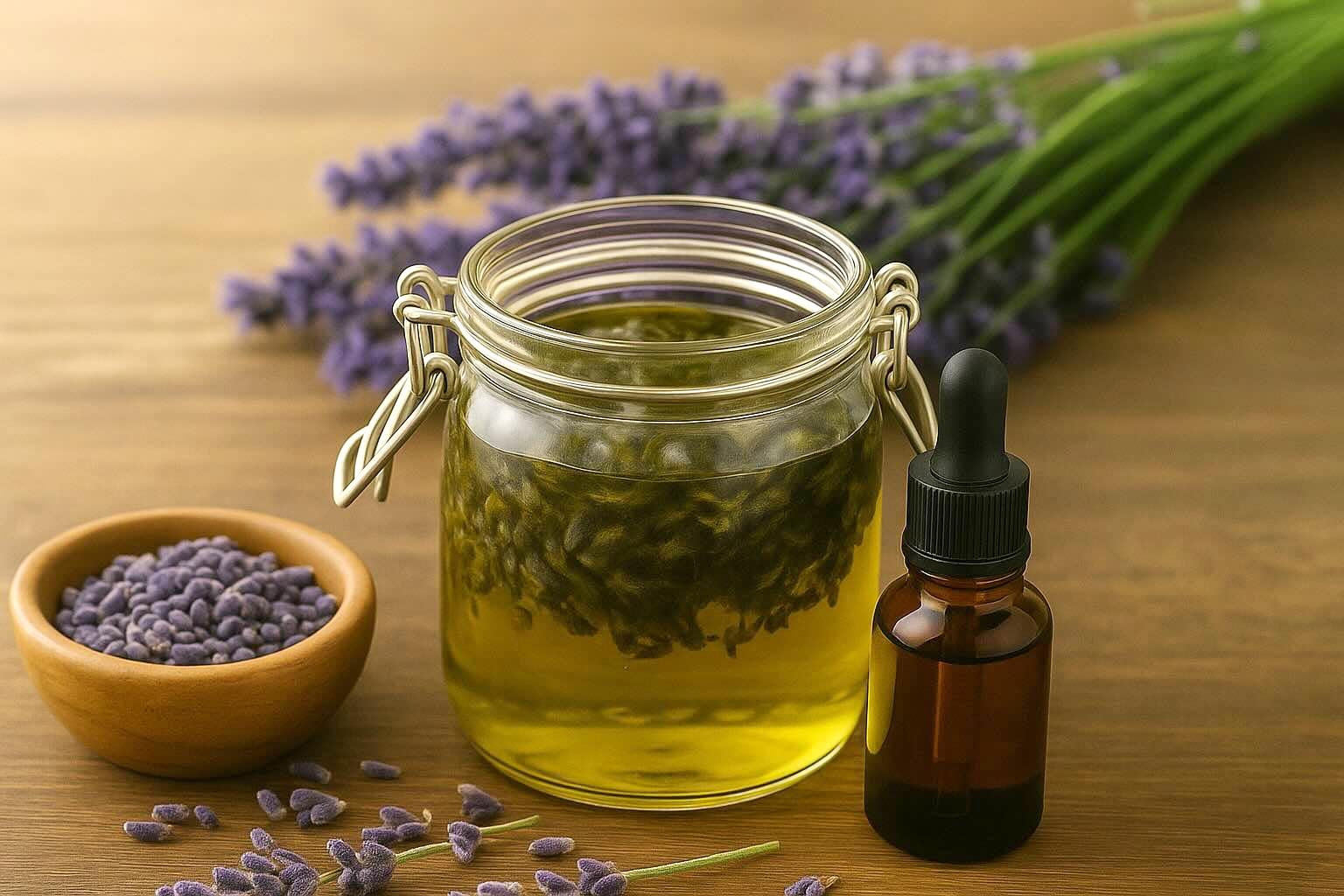 Making Lavender Oil at Home
