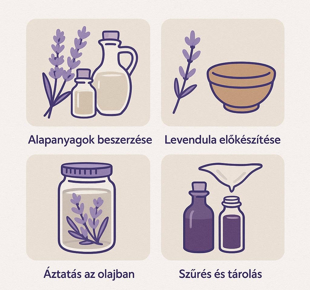 making lavender oil